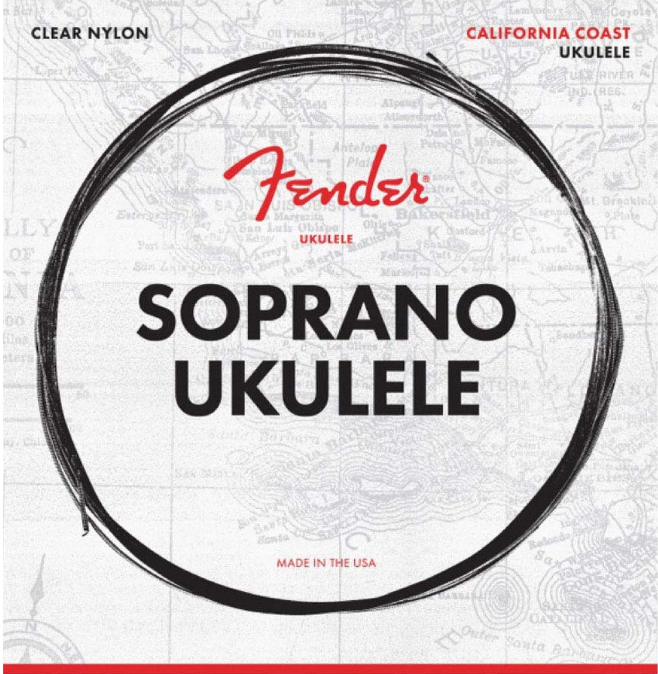 Fender Soprano Ukulele Strings California