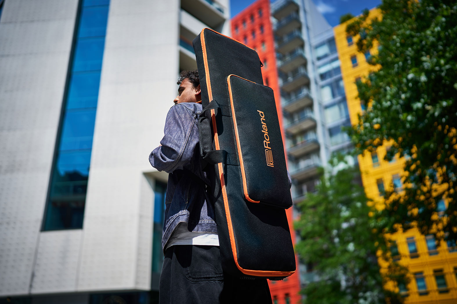 Roland CB-V61 Carrying Bag Keyboard (61-Key) - Image 5